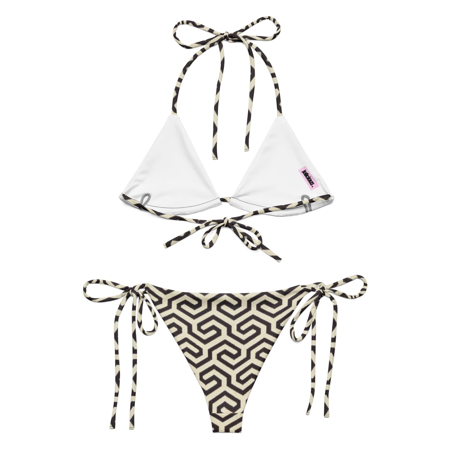 Mase patterned bikini set