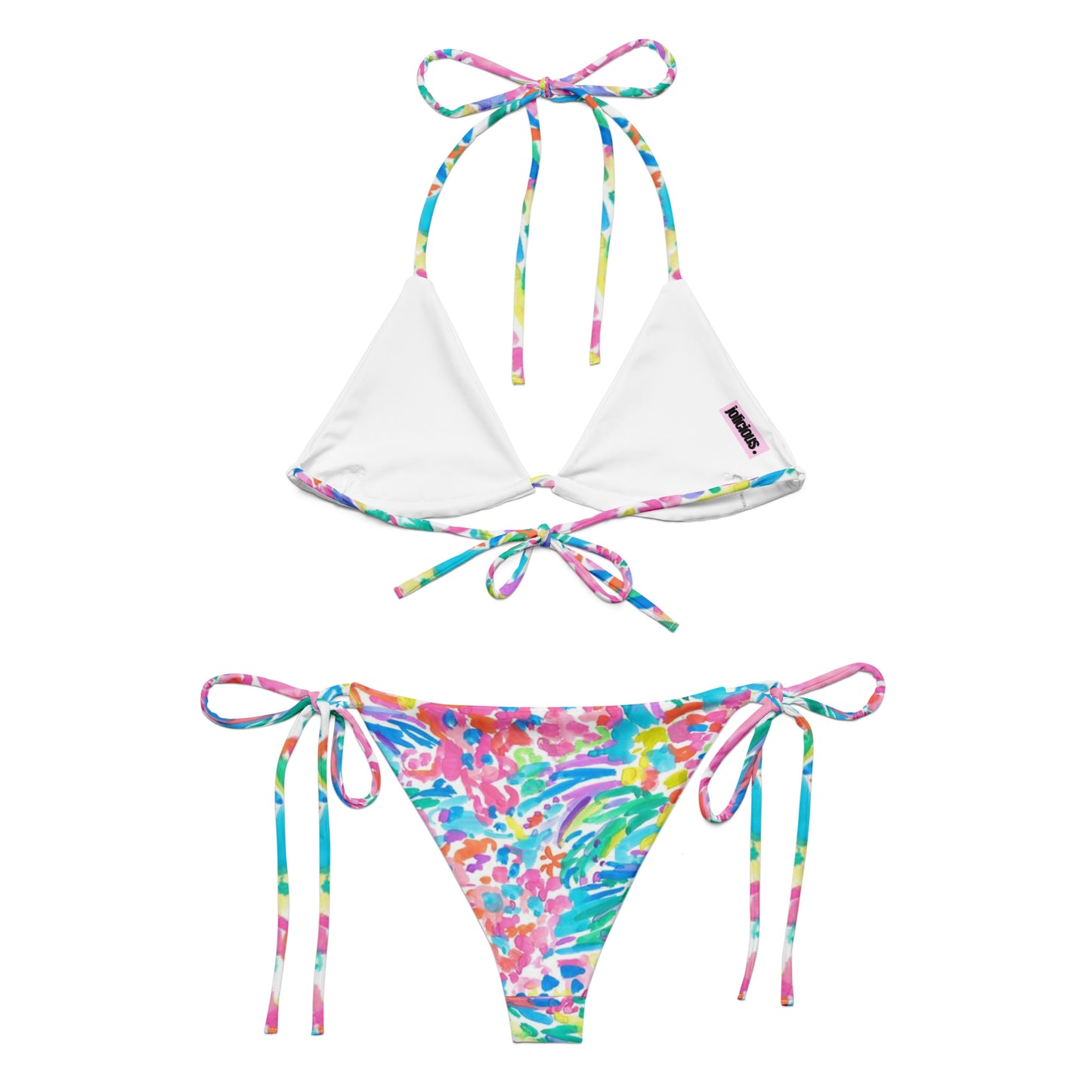 Colorful bikini set